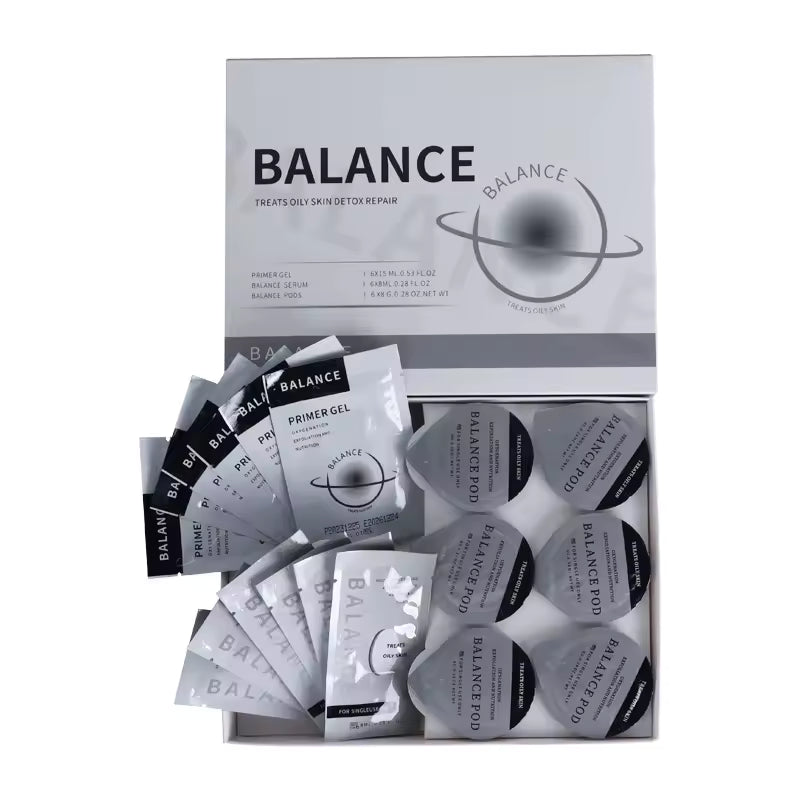 Balance Pod Kit — Activated Charcoal Facial for Oily & Acne-Prone Skin