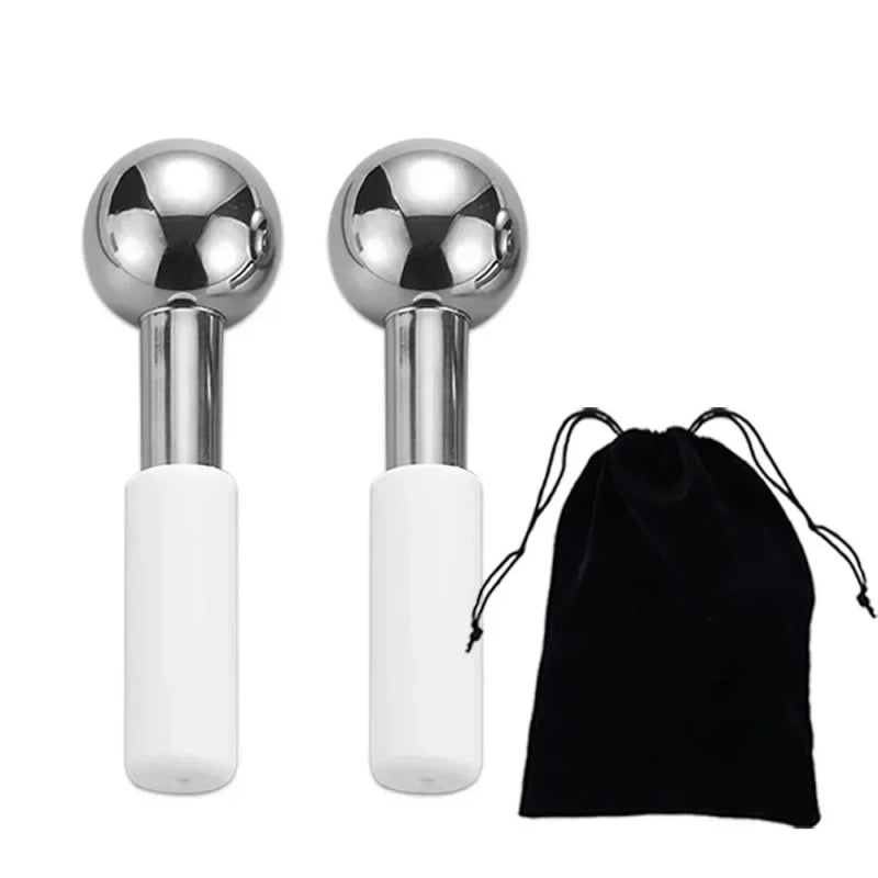 Hot & Cold Facial Globe Set — Thermal Therapy at Home