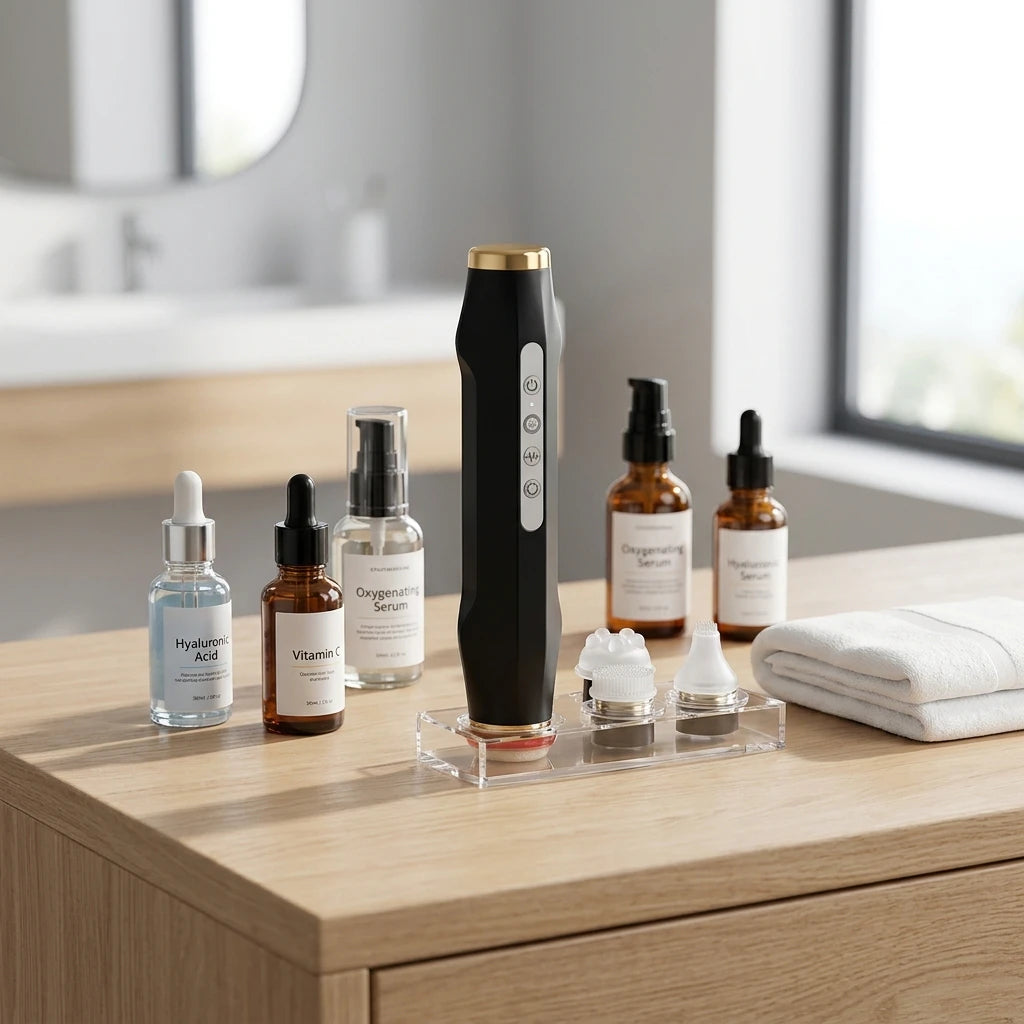 Oxygen Bubble Facial Pen — At-Home Hydrafacial Device